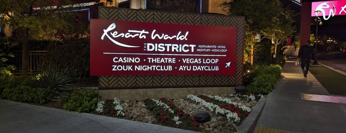 Resorts World Las Vegas is one of Vegas.