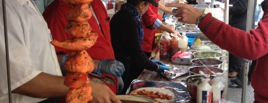 Whitecross Street Market is one of London Food shops & markets.