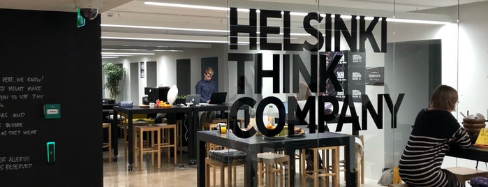 Helsinki Think Company is one of Lieux qui ont plu à Antti.