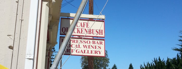 Cafe Quackenbush is one of Cali 2014.