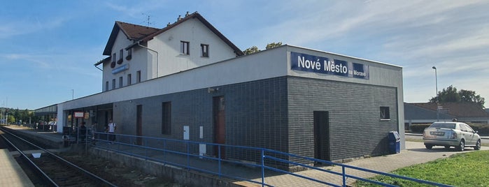Železniční stanice Nové Město na Moravě is one of Železniční stanice ČR (M-O).