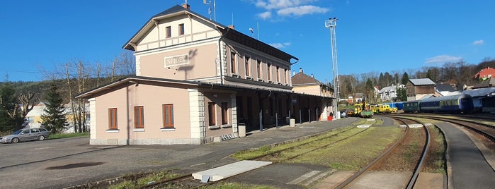 Železniční stanice Nejdek is one of Železniční stanice ČR (M-O).