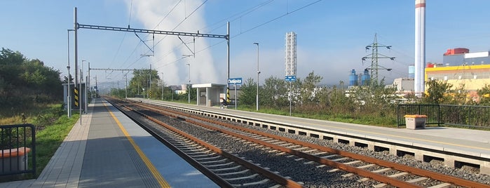Železniční zastávka Chotějovice is one of Železniční stanice ČR: Ch-J (4/14).