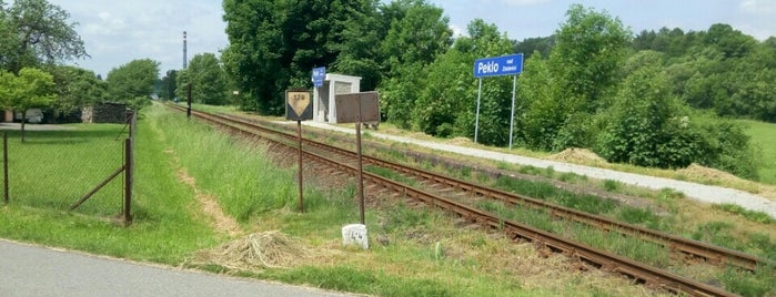 Železniční zastávka Peklo nad Zdobnicí is one of Železniční stanice ČR: P (9/14).