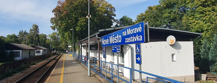 Nové Město na Moravě zastávka is one of Železniční stanice ČR (M-O).