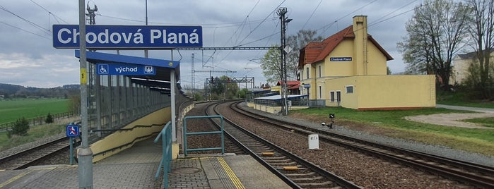 Železniční stanice Chodová Planá is one of Železniční stanice ČR: Ch-J (4/14).