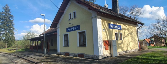 Železniční zastávka Kokašice is one of Trať 177 | Pňovany - Bezdružice.