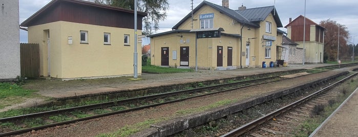 Železniční stanice Studenec is one of Železniční stanice ČR (R-Š).