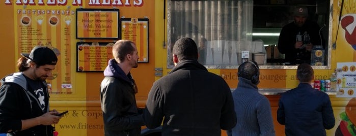 Frites 'n' Meats Dumbo is one of The 15 Best Food Trucks in Brooklyn.