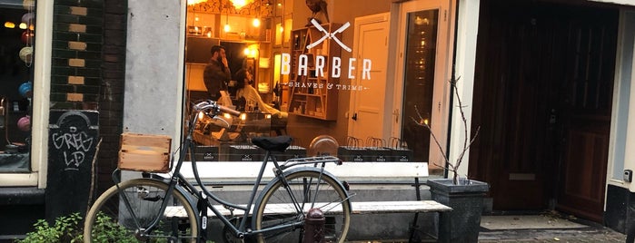 Barber Amsterdam is one of Amsterdam: food & coffee.