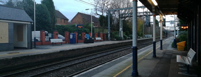Alsager Railway Station (ASG) is one of Stations, Bus stops and Interchanges.