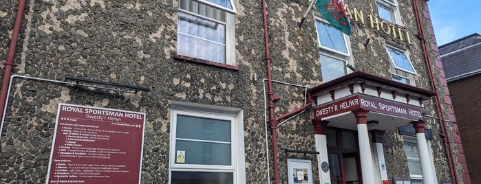Royal Sportsman Hotel is one of places to visit near Porthmadog.
