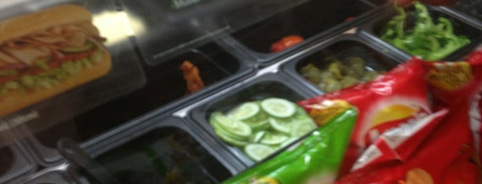 Subway is one of The 11 Best Places for Peppers in Hyderabad.