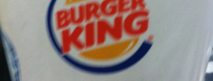 Burger King is one of meus locais.
