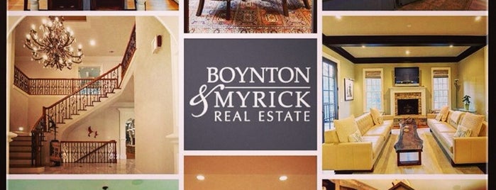 Boynton & Myrick Real Estate is one of Locais curtidos por Chester.