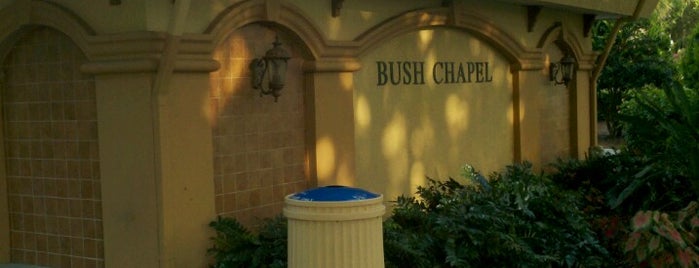 Bush Chapel is one of Campus places.