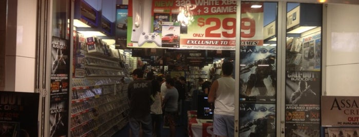 EB Games is one of Places!!.