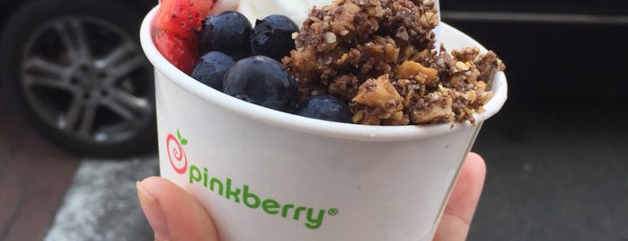 Pinkberry is one of pasadena L A.
