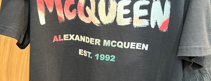 Alexander McQueen is one of Vegas.