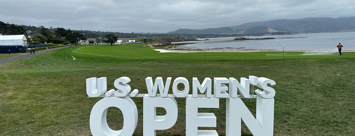 Pebble Beach Golf Links is one of Monterey.