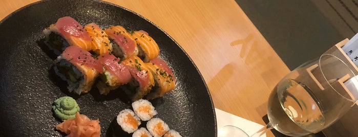 Sushi places Prague