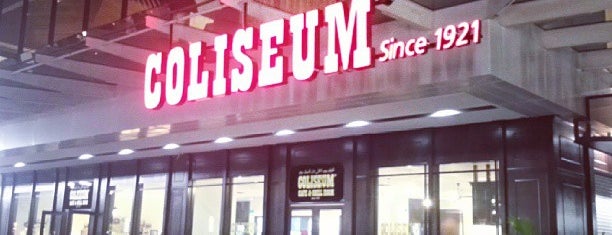 Coliseum Café & Grill is one of สถานที่ที่บันทึกไว้ของ !!!NiZaM®.