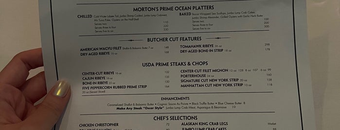 Morton's The Steakhouse is one of Lieux sauvegardés par Denis.