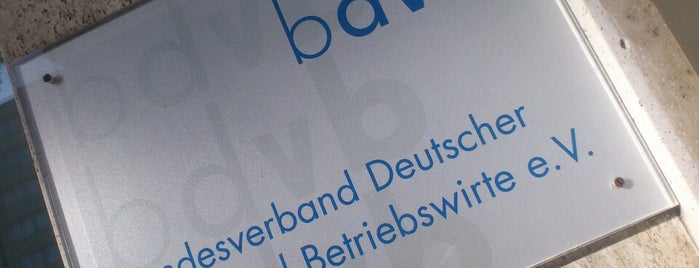 bdvb Geschäftsstelle is one of Ich Multipliziere.