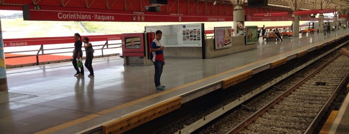 Estação Corinthians - Itaquera (CPTM) is one of Estações da CPTM e Metrô.