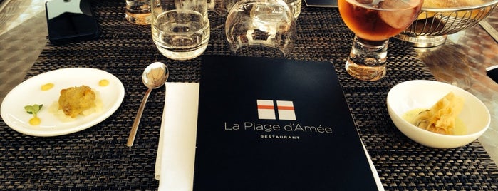 La Plage d'Amée is one of Bib Gourmand 2014.