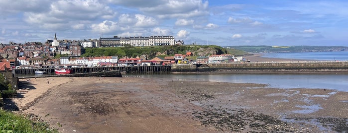 West Cliff Beach is one of A Trip to North Yorkshire.
