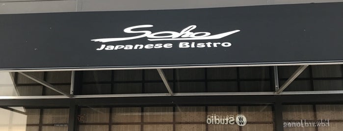 SOHO Japanese Bistro is one of Tom T's "Thumbs Up!".