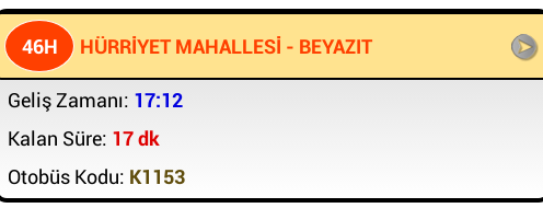 46H Hürriyet Mahallesi - Beyazıt is one of İETT Avrupa Yakası Otobüs Hatları 1.