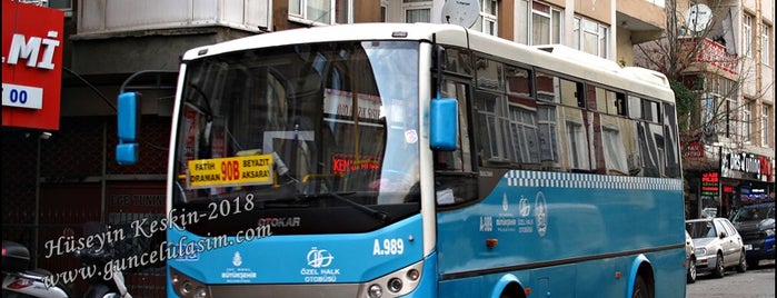 90B Draman - Beyazıt is one of İETT Avrupa Yakası Otobüs Hatları 2.