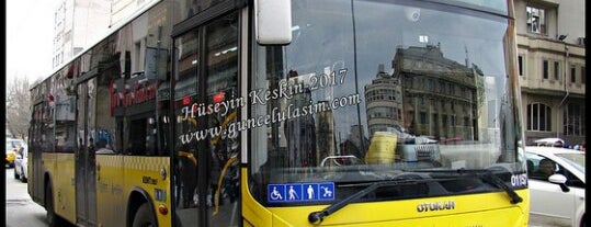 74 Hilton Sitesi - Eminönü is one of İETT Avrupa Yakası Otobüs Hatları 1.