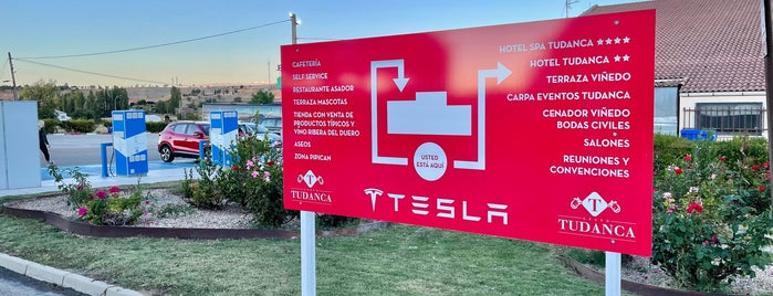 Tesla Supercharger is one of Ribeira del Duero Toro Burgos.