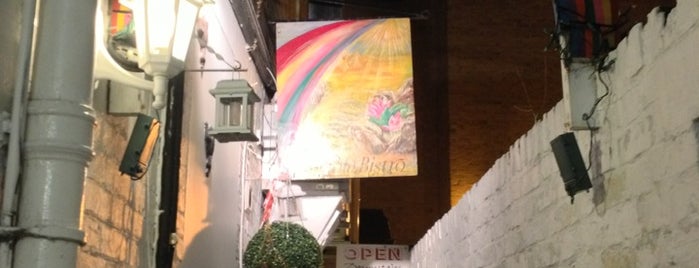 The Rainbow Café is one of Cambridge Capers.