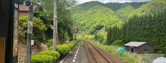Aonoyama Station is one of JR 山口線.