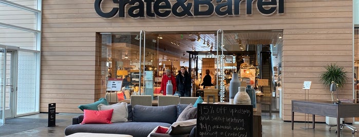 Crate & Barrel is one of Places I've Been.