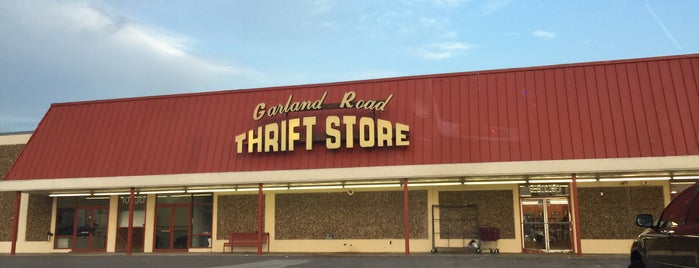 Garland Thrift Store is one of I'd rather be thrifting.