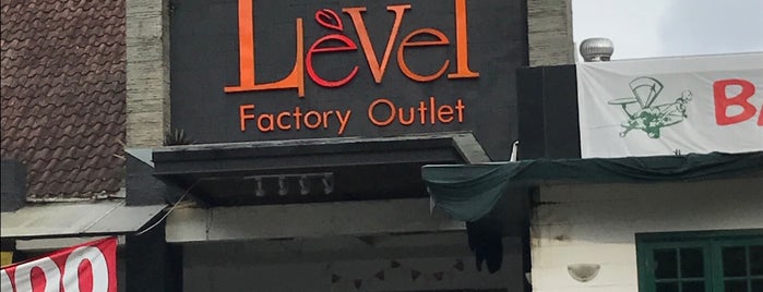 Level factory Outlet is one of Stores.