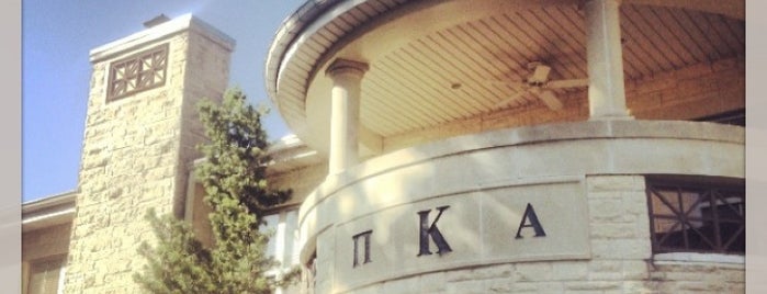 Pi Kappa Alpha House is one of Destination.