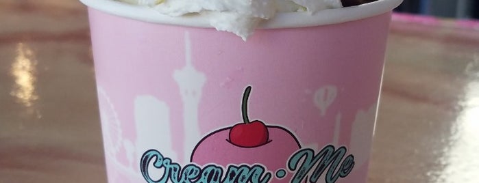 Cream Me Ice Creamery is one of Posti salvati di Mike.