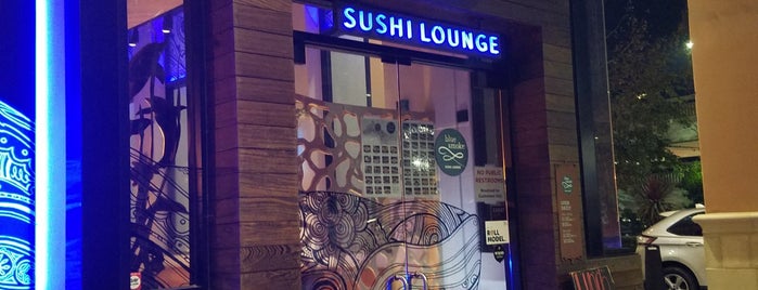 Blue Smoke Sushi Lounge is one of Abel'in Beğendiği Mekanlar.