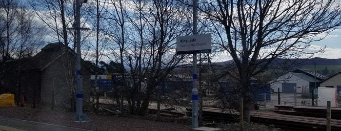 Kingussie Railway Station (KIN) is one of East Coast Network.