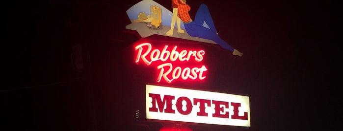 Robbers Roost Motel is one of Neon/Signs West 1.