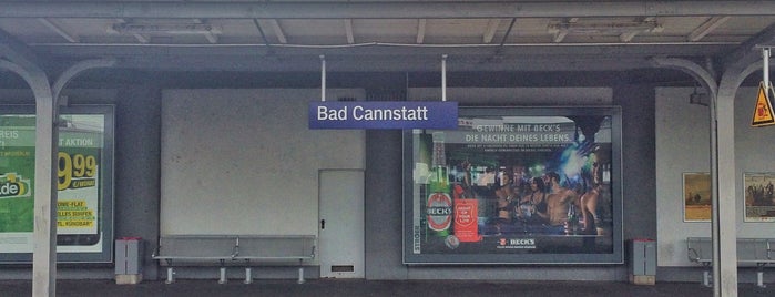 Bahnhof Stuttgart-Bad Cannstatt is one of Orte, die Ahmet Barış gefallen.