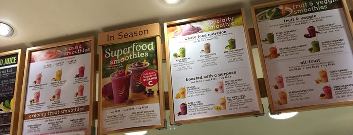 Jamba Juice is one of New York Fast Food (Healthier).