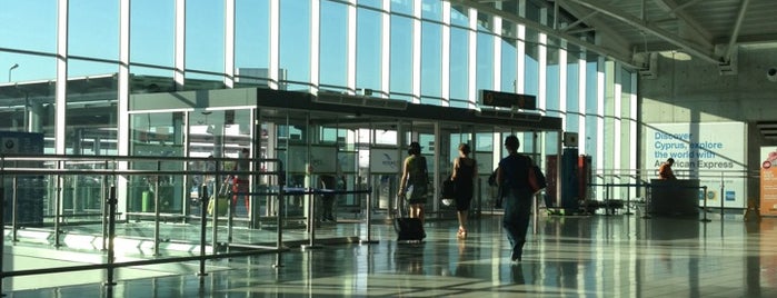 Larnaca International Airport (LCA) is one of Lieux qui ont plu à Mariya.