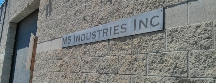 M5 (Mythbusters) Industries is one of Bucket List.